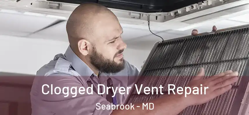  Clogged Dryer Vent Repair Seabrook - MD